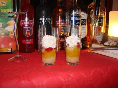 Les desserts ...